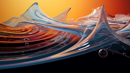 background with drops