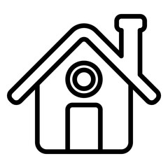Home icon, line icon style