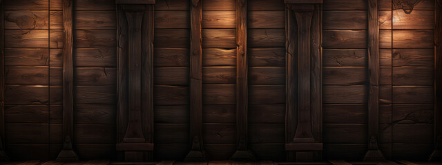 Vintage Wooden Planks Wall Texture