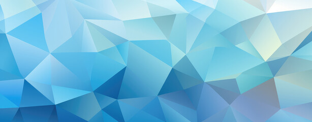 Fototapeta premium Abstract Blue Polygonal Background Design