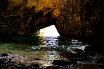 龍宮窟　静岡県下田市
