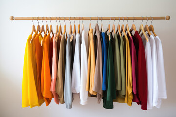 Spectrum of Style: Colorful T-Shirt Collection