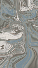 golden bluish grey liquify marble abstract background. 