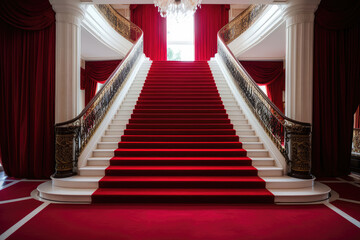 Grand Staircase to Luxury: Elegance in Architecture