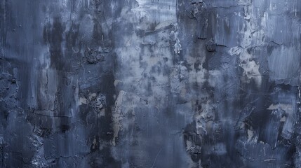 Obraz premium Abstract Blue Texture Oil Painting Background