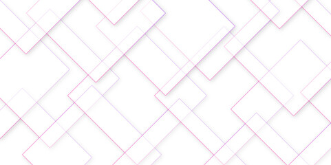 White fresh tiles design vector 3d concept geometric rectangles   - obrazy, fototapety, plakaty