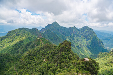 Summer scenery of Beidi Mountain, Pingnan County, Guigang City, Guangxi, China