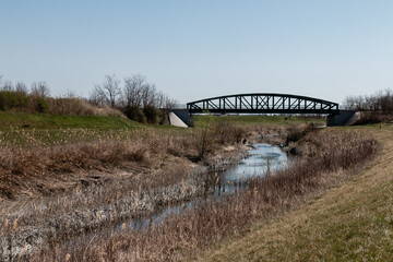 Bridge over the river.