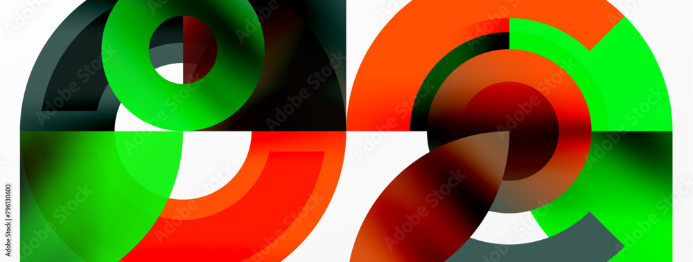 Poster a vibrant illustration of the number 92 in a bold font sits atop a white background. the design feat