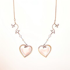 Fototapeta premium Heartshaped jewelry