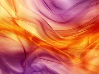 Obraz premium Abstract gradient mesh transitions from purple to orange, perfect for contemporary decor