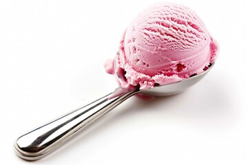 Ice cream scoop, isolated on white