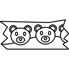 Panda Tape Icon