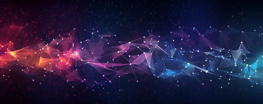 Highresolution digital artwork for a cover, showcasing a pristine and uncluttered network pattern on a sophisticated digital background