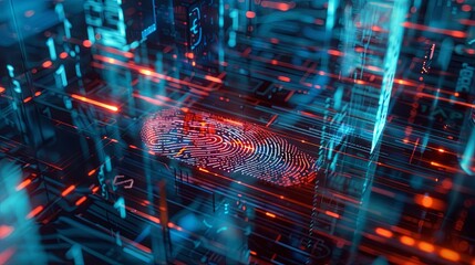 Cybersecurity fingerprint identification technology in digital network