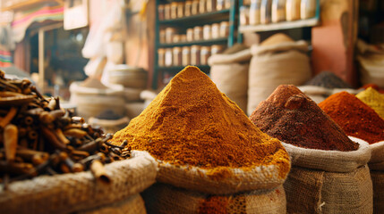 spices in the market