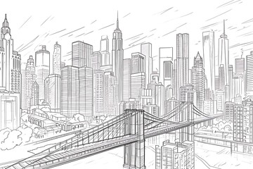 city sketch