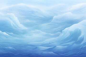 Obraz premium Arctic Polar Light Gradients: Soft Glacier Light Blend