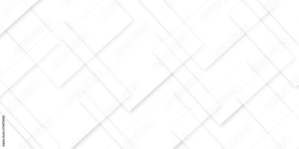 Poster abstract modern white and gray pattern geometric luxury gradient line background random square shape