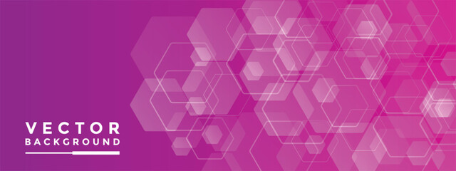 Background Purple hexagon pattern look like honeycomb vector illustration lighting effect graphic for text and message board design infographic