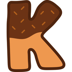 Alphabet Chocolate Cookies