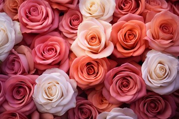 Blush Rose Garden Gradients: Gentle Sunrise Colors