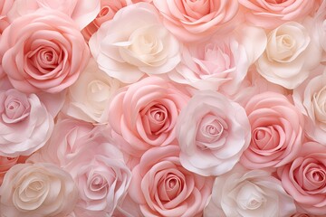 Blush Rose Garden Gradients: Soft Petal Texture Elegance