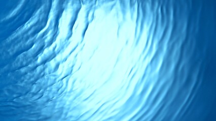 Texture of splashing water surface, top shot, waves.