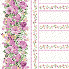Textile and digital seamless pattern seamless design 