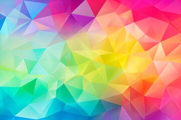 Obraz premium Rainbow Prism Gradient Effects: Abstract Light Spectrum Background