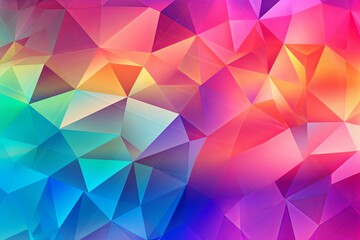 Rainbow Prism Gradient: Abstract Light Spectrum Background Effects