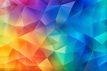 Obraz premium Rainbow Prism Gradient Effects: Spectacular Light Dispersion Artistry