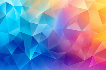 Fototapeta premium Rainbow Prism Gradient Effects: Spectral Gradient Webpage Header Designed Volume