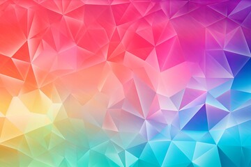 Fototapeta premium Rainbow Prism Gradient Effects: Spectral Gradient Webpage Header Splash