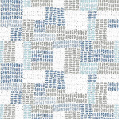 Textile and digital seamless pattern geometric design