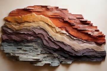 Rustic Canyon Rock Gradients: Earthy Cliff Palette Splendor