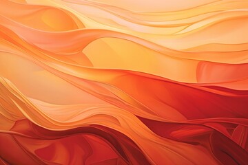 Shimmering Heatwave Gradients: Sultry Red-Yellow Waves of Mesmerization
