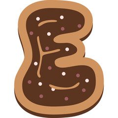 Alphabet Chocolate Cookies