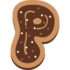 Alphabet Chocolate Cookies