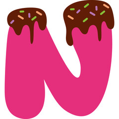 Alphabet Chocolate Cookies