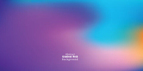 Abstract Colorful Gradient Mesh Background vector EPS10