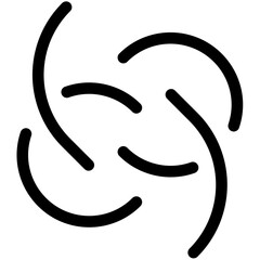 Abstract Shapes colored Icon Pack