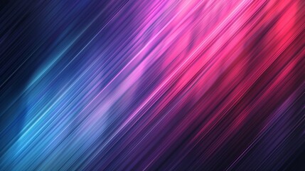 Dynamic and sleek diagonal lines in blue and pink, a vivid gradient background for modern design