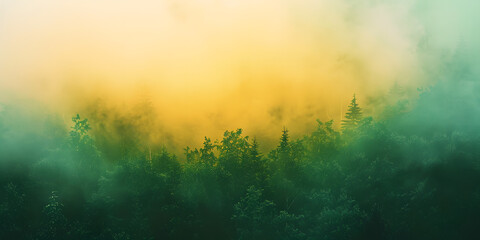 Noise-infused gradient from golden yellow to lush forest green, vibrant and earthy, perfect for organic products or nature-themed campaigns 