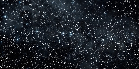 Obraz premium Starfield overlay with twinkling stars, perfect for cosmic or night-sky themed designs and illustrations 