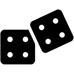 Black Dices And Combinations Icon Pack