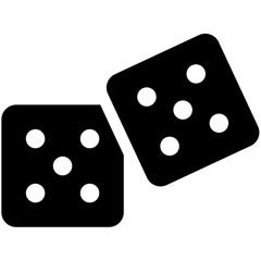 Black Dices And Combinations Icon Pack