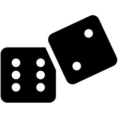 Black Dices And Combinations Icon Pack