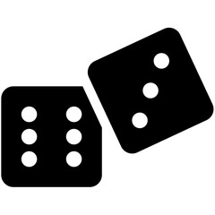 Black Dices And Combinations Icon Pack