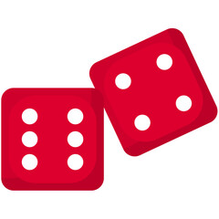 Dices And Combinations colored Icon Pack